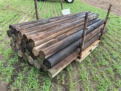 8’ Wooden Fence Posts 