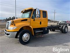 2009 International DuraStar 4400 Cab & Chassis w/ PTO & Pump 