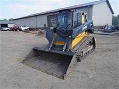 2016 John Deere 333G Compact Track Loader W/84" Bucket 