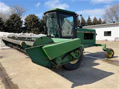 1991 John Deere 3830 Self-Propelled Windrower 