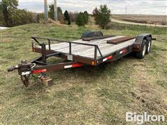 2006 Sharp 18’ T/A Flatbed Trailer 