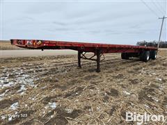 1992 Trailmobile T/A Flatbed Trailer 