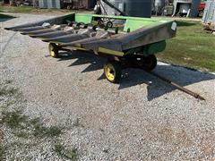 John Deere 643 6R30 Corn Head W/Header Trailer 