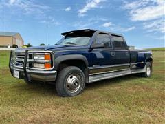 1999 Chevrolet Silverado 3500 4x4 Crew Cab Dually Pickup 