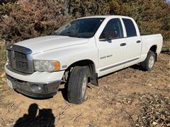 2005 Dodge RAM 1500 SL 4x4 Crew Cab Pickup 