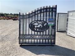 2022 Greatbear 14’ Wrought Iron Bi-parting Gates 