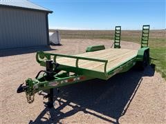 2022 DH Trailers 20’ Flatbed Trailer 