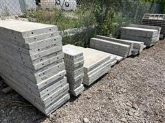 4' Form Filler Commercial Aluminum Concrete Forms 