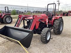 2019 Mahindra 4540 MFWD Compact Utility Tractor W/Loader 