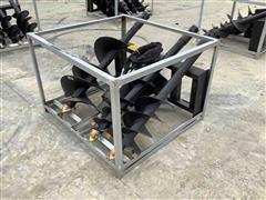 2023 Greatbear 3500 Nm Skid Steer Auger Attachment 