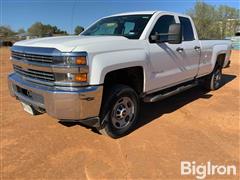 2018 Chevrolet 2500 HD Extended Cab 2WD Pickup 