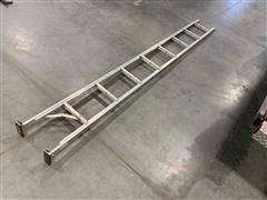 Duo-Safety Foldable Aluminum Ladder 
