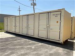 2022 5-Door 40' Steel Sealand Storage Container 