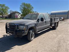2004 Ford F450 4x4 Flatbed Service Pickup 