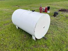 300 Gallon Fuel Tank W/Pump 