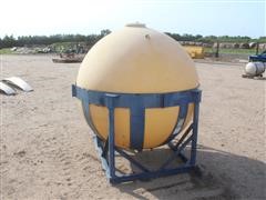 500-Gallon Liquid Tank And Frame 