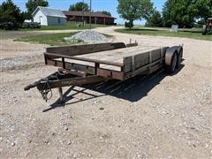 2003 Target T/A Bumper Pull Utility Trailer 