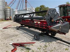 1995 Case IH 1020 Platform Head W/Trailer 