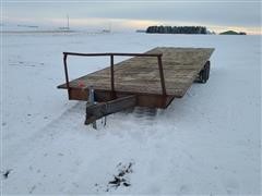 Homemade 25' T/A Flatbed Trailer 