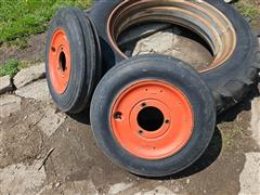 Case DC Tractor Front Wheels & Tires 