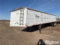 2010 Maurer T/A Hopper Bottom Grain Trailer 