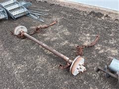 8 Bolt Trailer Axle And Leaf Springs 