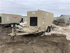 2003 Moser D081L T/A TCE Trailer Mounted 145KW Generator 