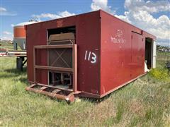 Enclosed Skid w/ MTU Engine And Transmission 