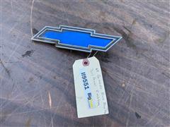 1969 Chevrolet Camaro Blue Tail Panel Emblem 