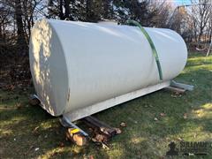 2000-Gallon Steel Tank On Skids 