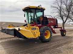 2005 New Holland HW345 Windrower 