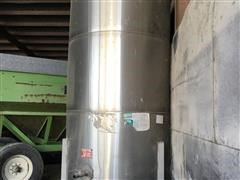 Precision Tank 2400 Gallon Stainless Steel Upright Tank 