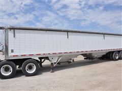 2015 Wilson DWH-500 41' Hopper Bottom T/A Grain Trailer 