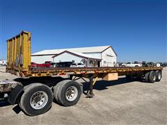 1980 Great Dane 42' T/A Flatbed Trailer 