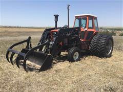 1976 Allis-Chalmers 7040 2WD Tractor W/Grapple Loader 