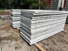 8' X 36" Commercial Aluminum Concrete Forms 