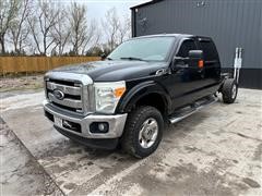 2011 Ford F350 Super Duty Lariat 4x4 Crew Cab & Chassis 