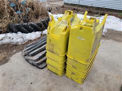 John Deere 1.5 Bushel Seed Hoppers W/Lids 