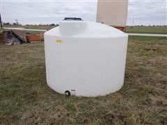 1500-Gallon Poly Tank 