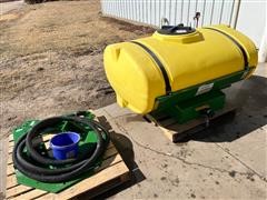 York Agri-Products 300 Gal Front Mount Tank W/JD Brackets 