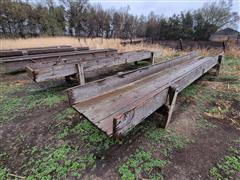 Wooden Feed Bunks 