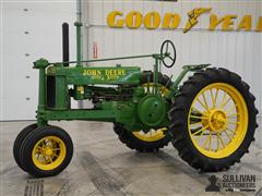 Run #50 - 1936 John Deere Model B Unstyled 2WD Tractor 