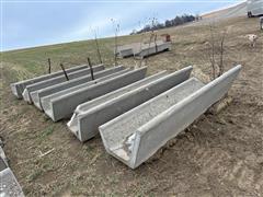 Concrete Livestock Feed Bunks 