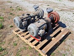 BH Electric Supply 3 Phase Electric Motors W/Pumps 