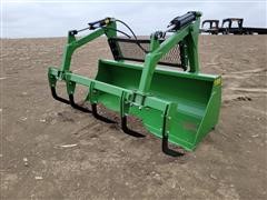 2022 Industrias America 158BG Grapple Bucket Loader Attachment 