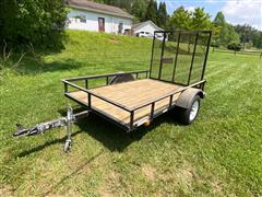 2012 Carry-On 8' S/A Utility Trailer 