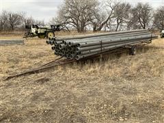 Gated Irrigation Pipe w/ Trailer 