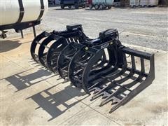 Notch Mfg 6DGRB96 Skid Steer Grapple 