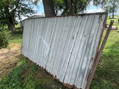 Building Steel Sheet Doors 