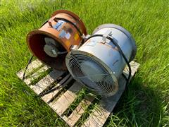 Single Phase Axial Grain Bin Fans 